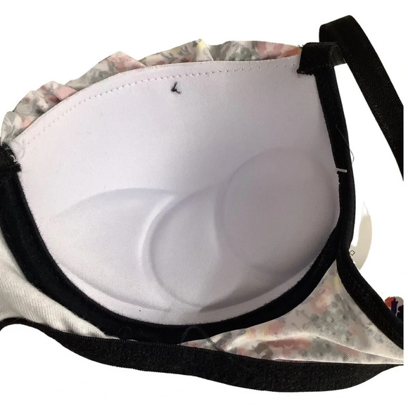 Massam Floral Padded Underwire Bra Made in Brazil New with Tags - Picture 5 of 8